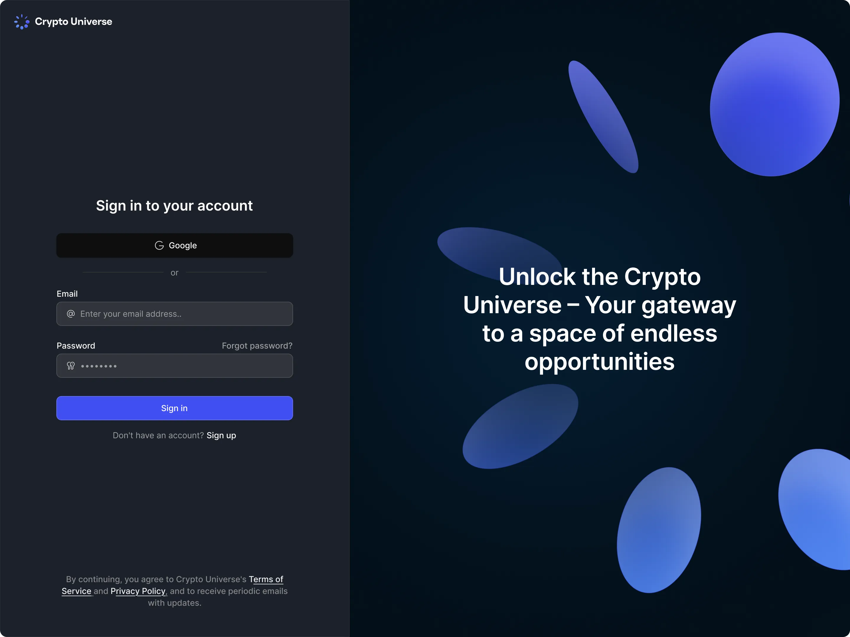Crypto-Universe